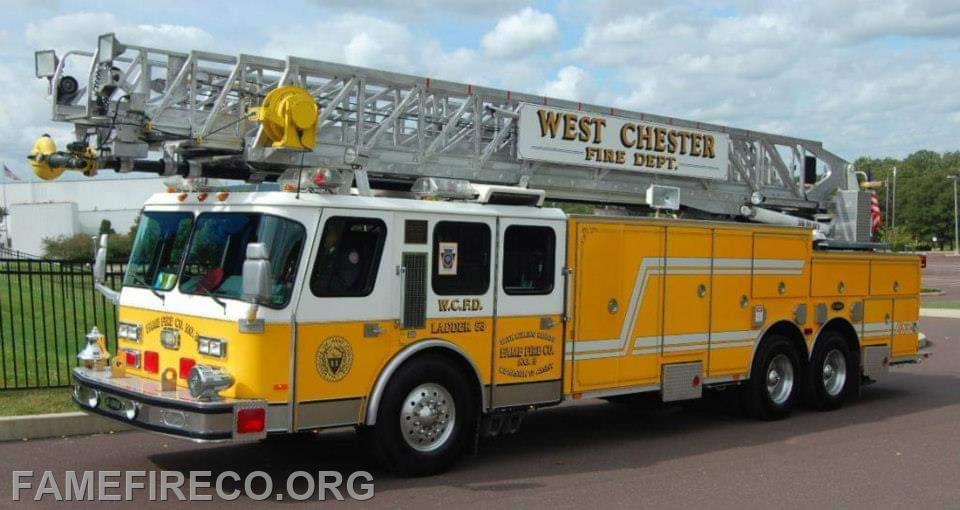 1992 E-One 110' Aerial Ladder truck. 